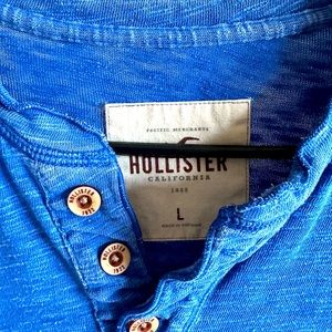 Hollister men blue. Very comfy
